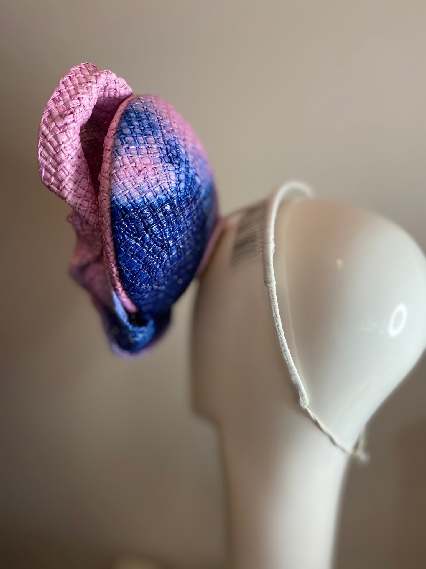 Pink and Blue 3D Percher